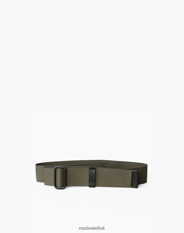 Madewell Men Makr Tri-Glide-Belt Accessories Green 8P486525