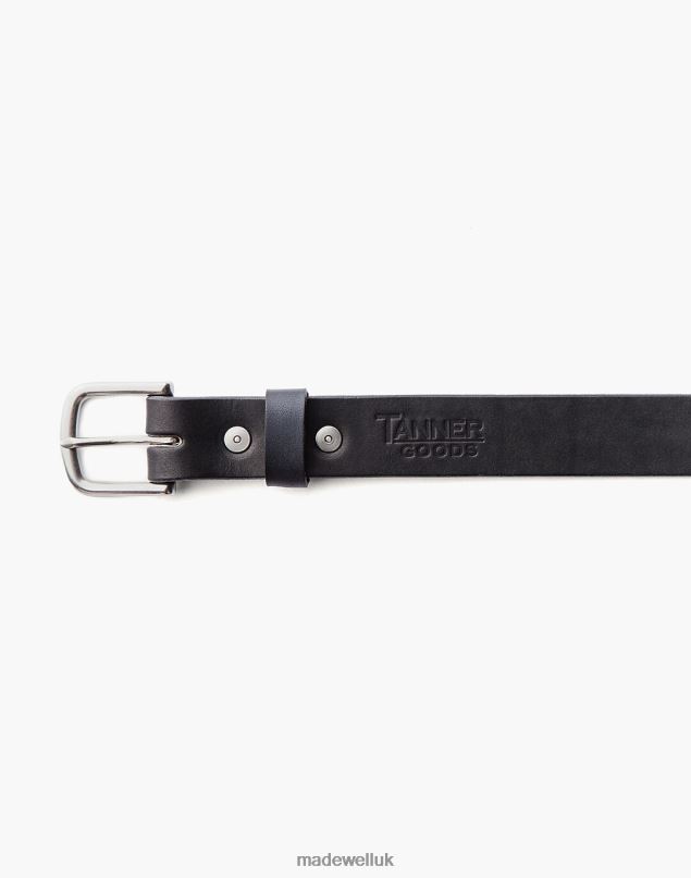 Madewell Men Tanner Goods Classic Belt Accessories Black 8P486587