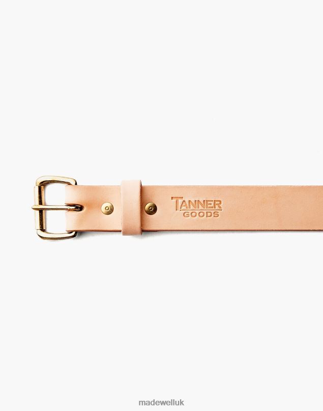 Madewell Men ner Goods Standard Belt Accessories Tan 8P486581