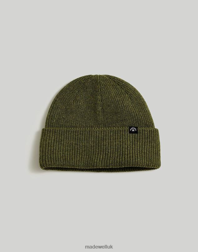 Madewell Men Ribbed Cuffed Beanie Accessories Dried Clover 8P48631