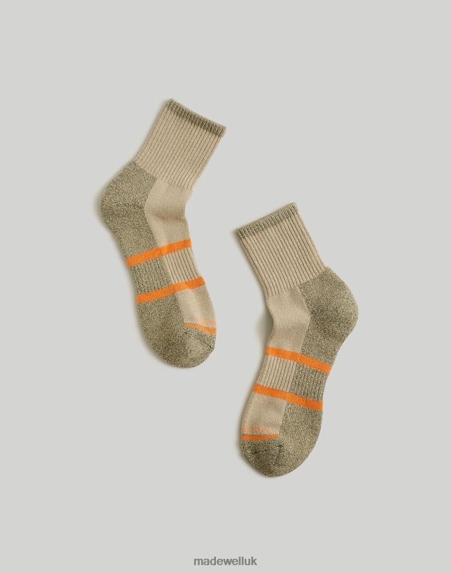 Madewell Men MWL Cloudlift Ankle Socks: COOLMAX Edition Accessories Lighthouse 8P48650