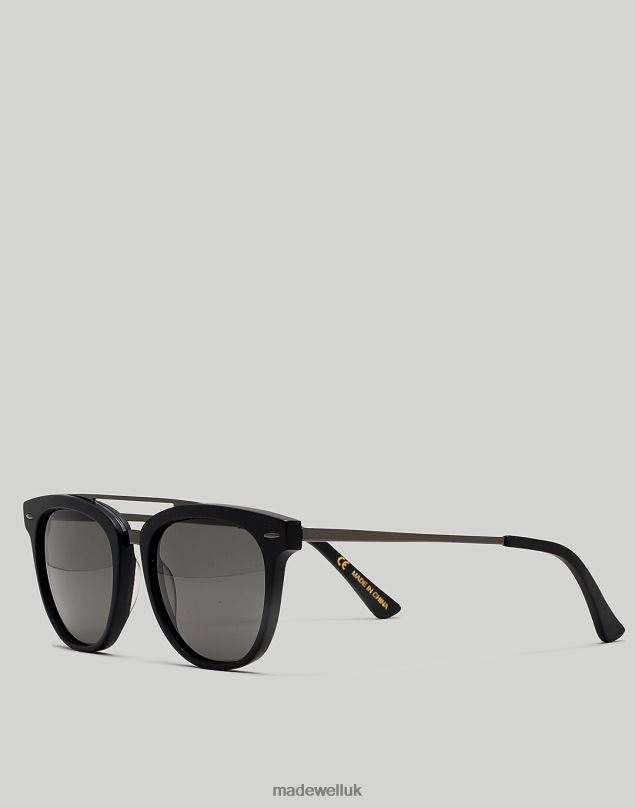 Madewell Men Izley Sunglasses Accessories True Black 8P48658