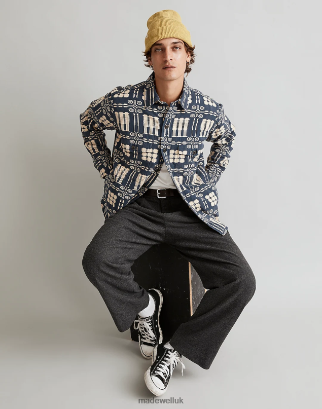 Madewell Men Corridor Lancaster Jacket Clothing Navy 8P486432