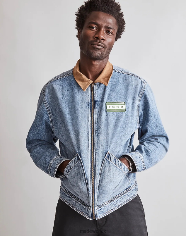 Madewell Men Ford Denim Jacket Clothing Bronco 8P486476