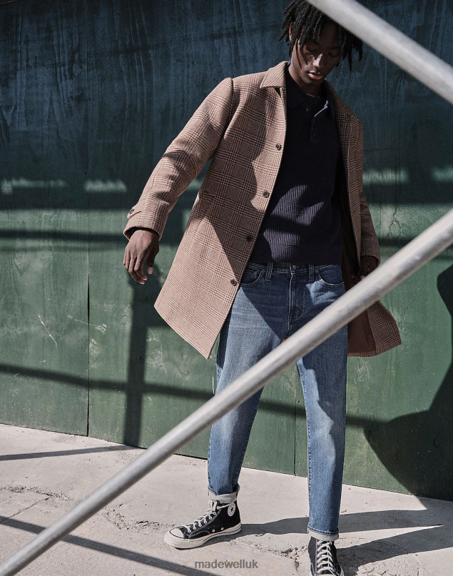 Madewell Men Italian Insuluxe Overcoat Clothing Dried Barley 8P486116