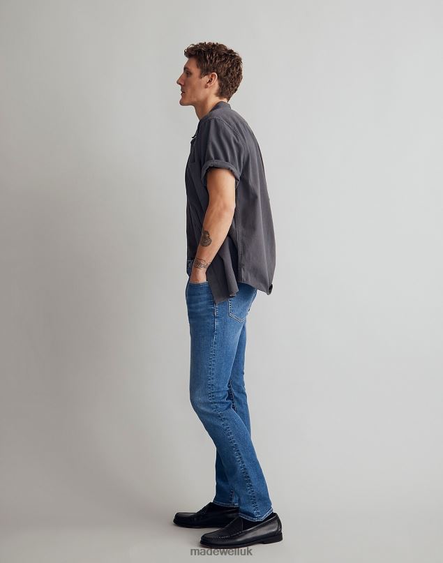 Madewell Men Athletic Slim Jeans Clothing Haldon Wash 8P486149