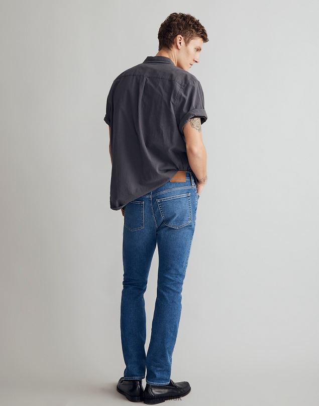 Madewell Men Athletic Slim Jeans Clothing Haldon Wash 8P486149