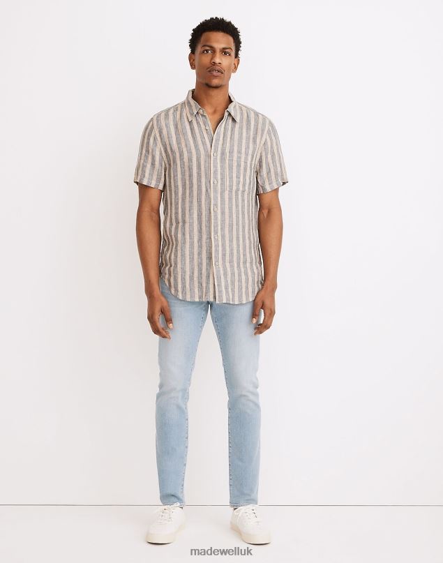 Madewell Men Athletic Slim Jeans Clothing Hodgson Wash 8P486161