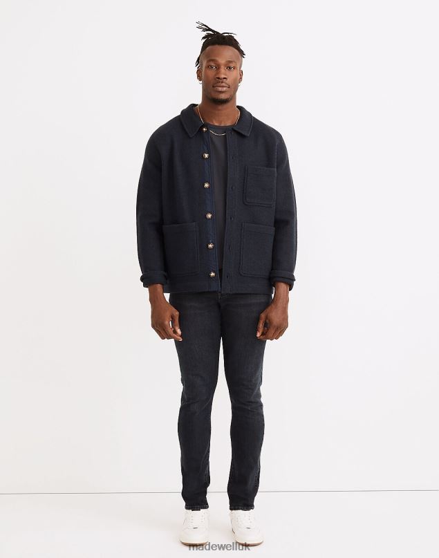 Madewell Men Athletic Slim Jeans Clothing Waites Wash 8P486369