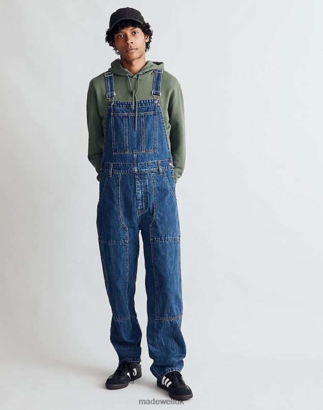 Madewell Men Denim Workwear Overalls Clothing Raymont Wash 8P486126