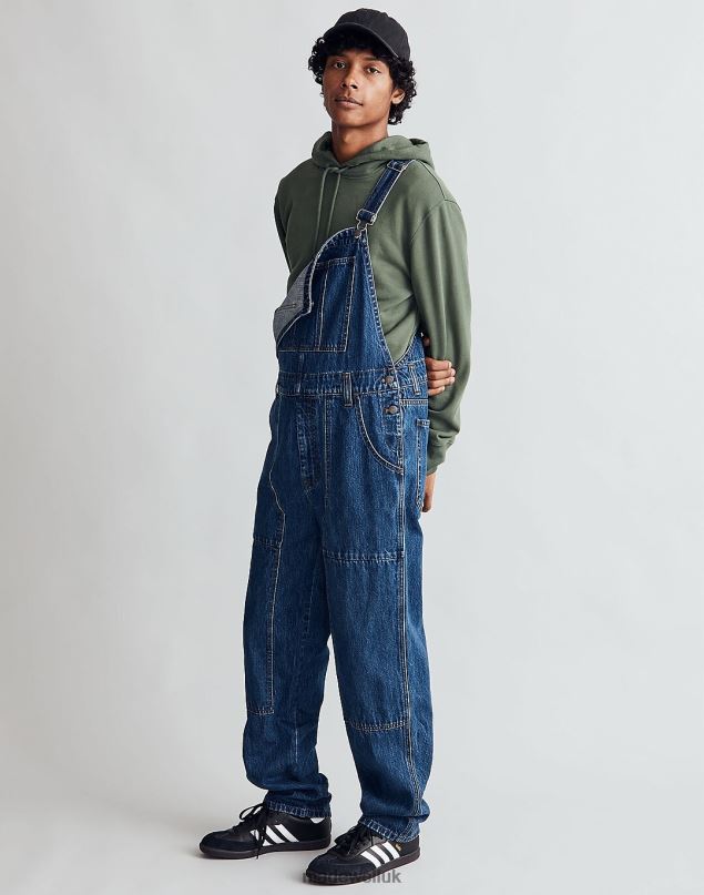 Madewell Men Denim Workwear Overalls Clothing Raymont Wash 8P486126