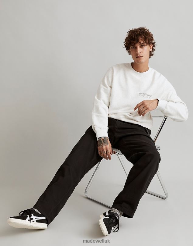 Madewell Men Gramicci Original 1982 Belted Pants Clothing Black 8P486498