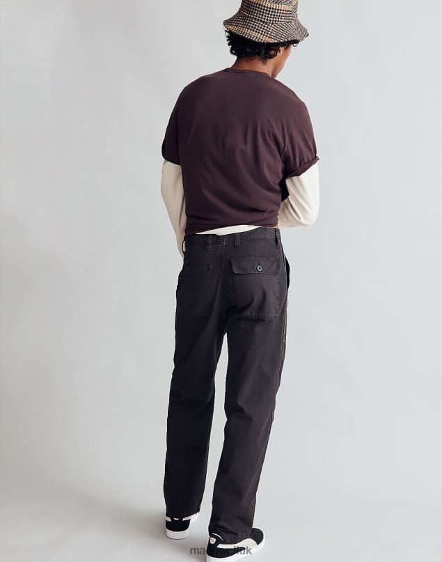 Madewell Men Ripstop Baggy Pants Clothing Tent Green 8P486210