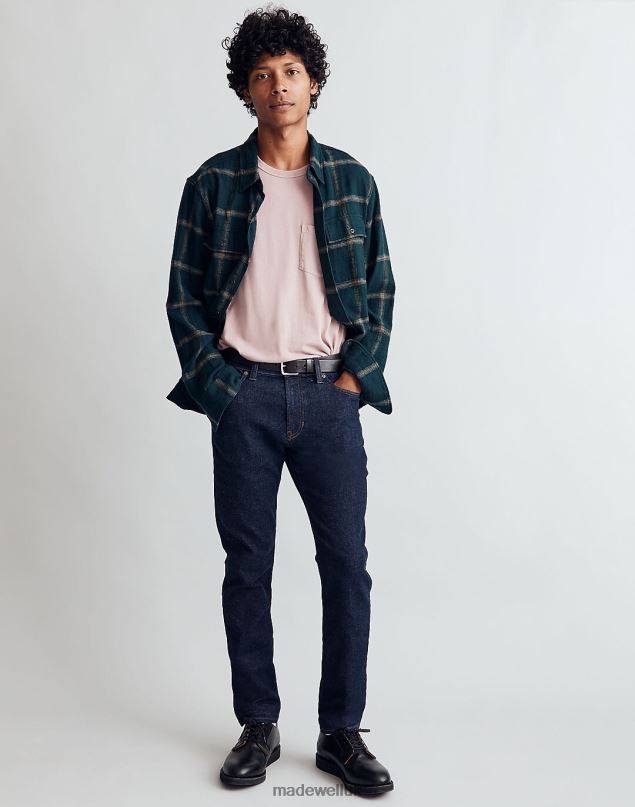 Madewell Men Slim Jeans Clothing Rinse Wash 8P486182
