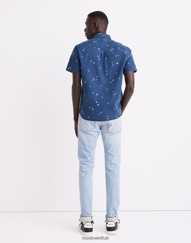 Madewell Men Slim Selvedge Jeans Clothing Easson Wash 8P486199