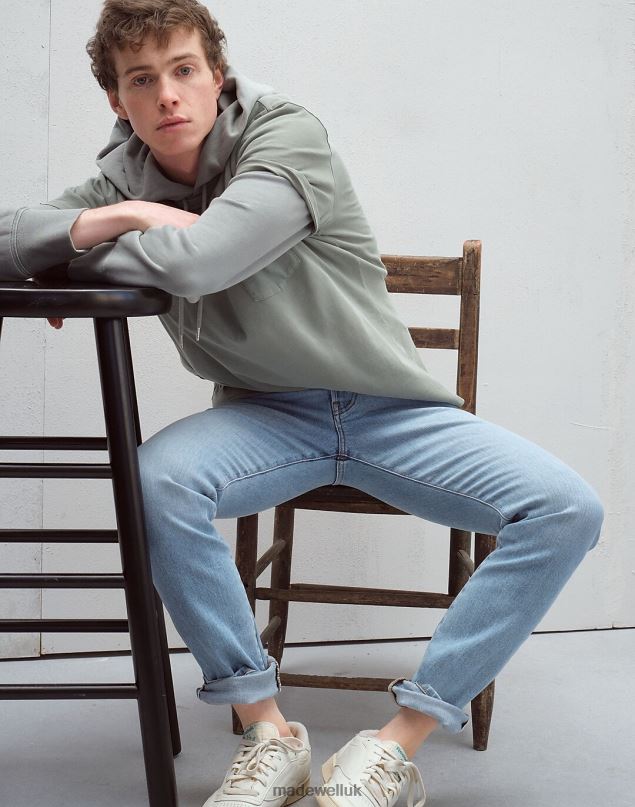 Madewell Men Slim Selvedge Jeans Clothing Easson Wash 8P486199