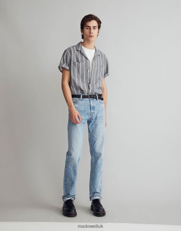 Madewell Men The 1991 Straight-Leg Selvedge Jeans Clothing Elmway Wash 8P486141