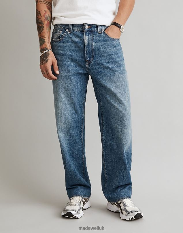 Madewell Men The Baggy Straight Jean Clothing Bratton Wash 8P486130