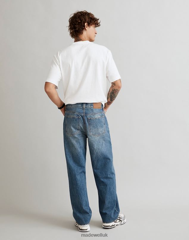 Madewell Men The Baggy Straight Jean Clothing Bratton Wash 8P486130