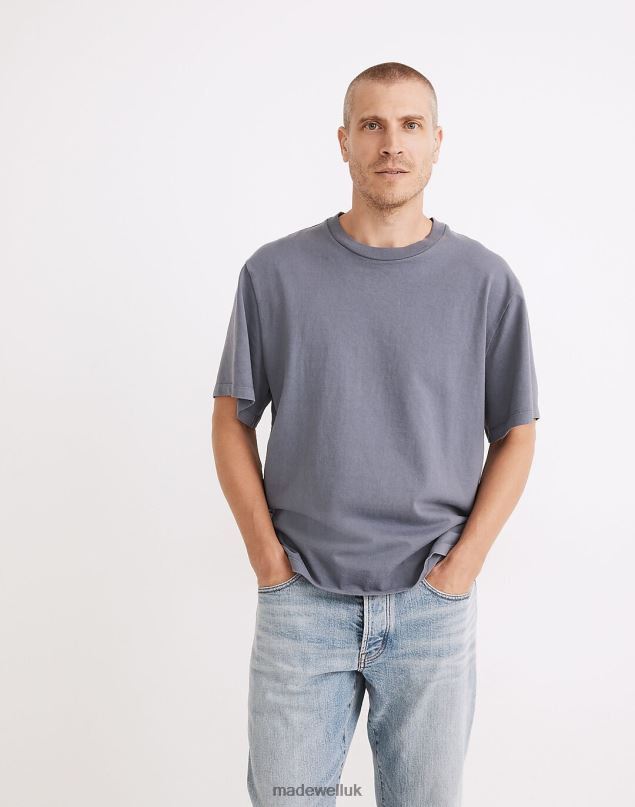 Madewell Men Made in USA Boxy Tee Clothing Lighthouse 8P486350