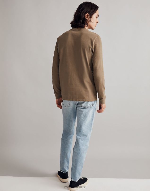 Madewell Men Relaxed Long-Sleeve Tee Clothing Lighthouse 8P486356