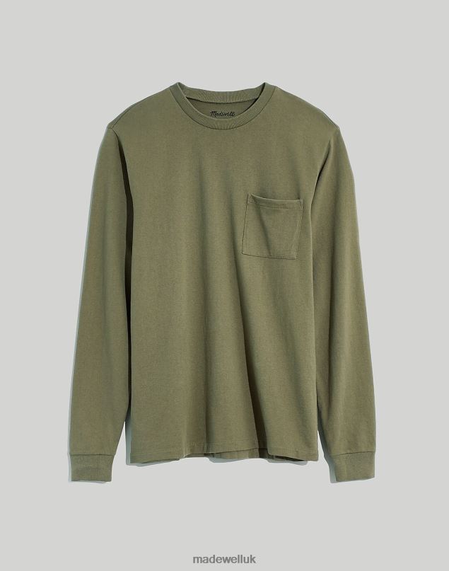 Madewell Men Relaxed Long-Sleeve Tee Clothing Lighthouse 8P486356