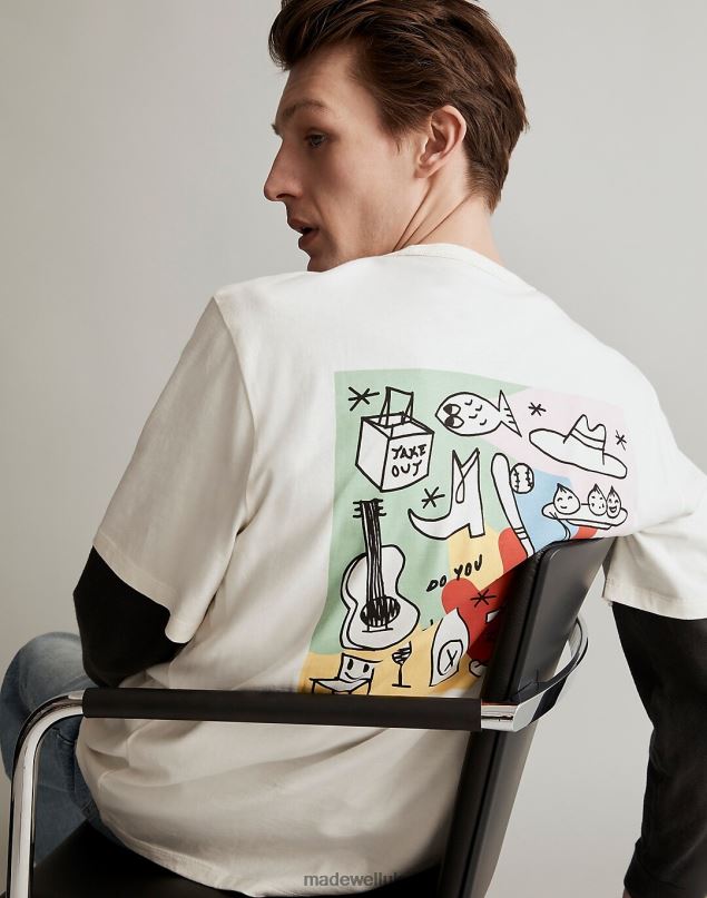 Madewell Men Tony Camaro Graphic Tee Clothing Lighthouse 8P486523