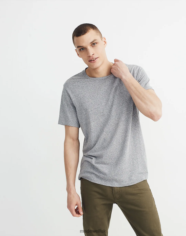Madewell Men Triblend Allday Crewneck Tee Clothing Hthr Grey 8P486368