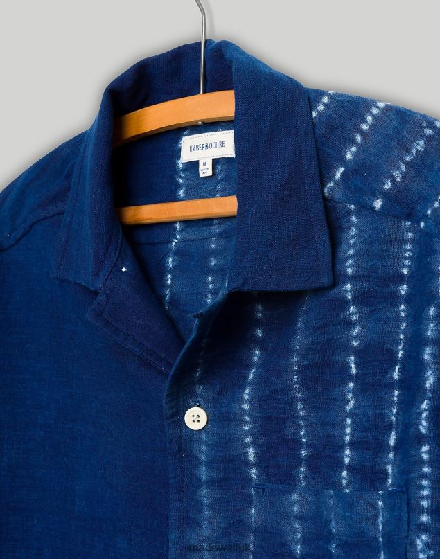 Madewell Men Umber & Ochre Khushi Camp Shirt Clothing Multi Blue 8P486295