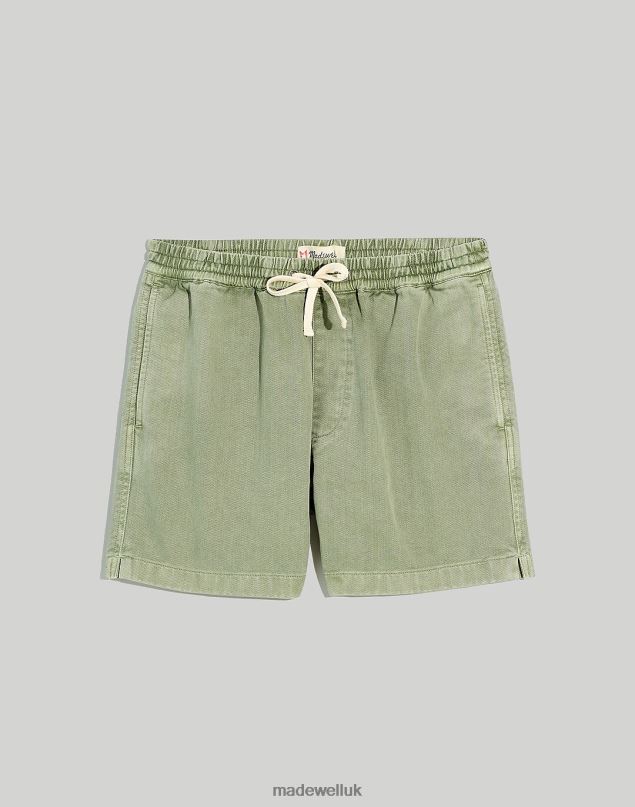 Madewell Men 4 1/2'' Cotton Everywear Shorts Clothing Coastal Granite 8P486322