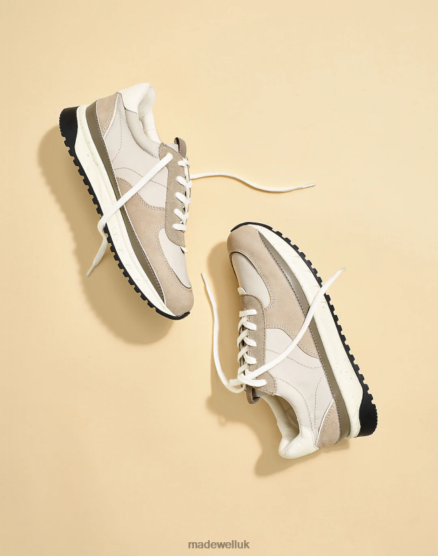 Madewell Men Kickoff Trainer Sneakers Footwear Stone Multi 8P486626