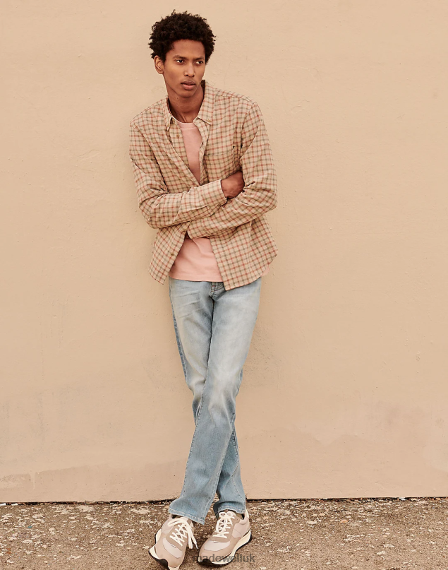 Madewell Men Kickoff Trainer Sneakers Footwear Stone Multi 8P486626