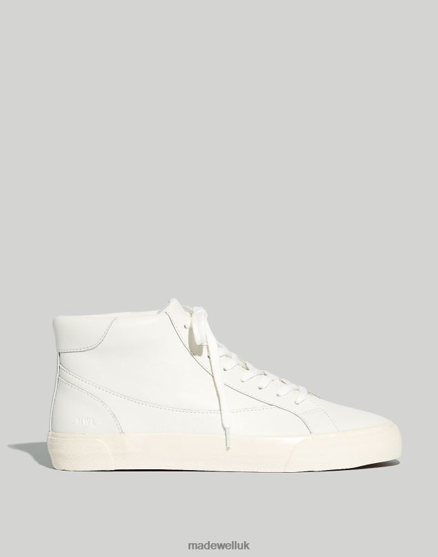 Madewell Men Sidewalk High-Top Sneakers Footwear Pale Parchment 8P486623