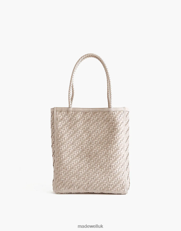 Madewell Women Bembien Leather Le Tote Bag Accessories Cream 8P4861254