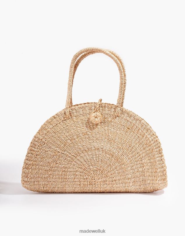 Madewell Women INNE Studios Luna Half-Moon Tote Accessories Black 8P4861626