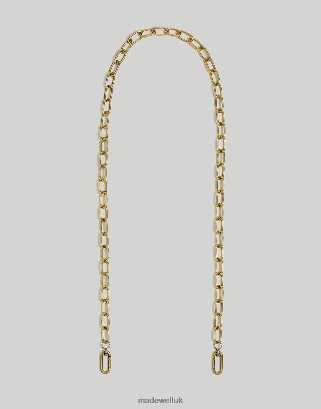Madewell Women The Crossbody Bag Strap: Chain Edition Accessories Vintage Gold 8P486643