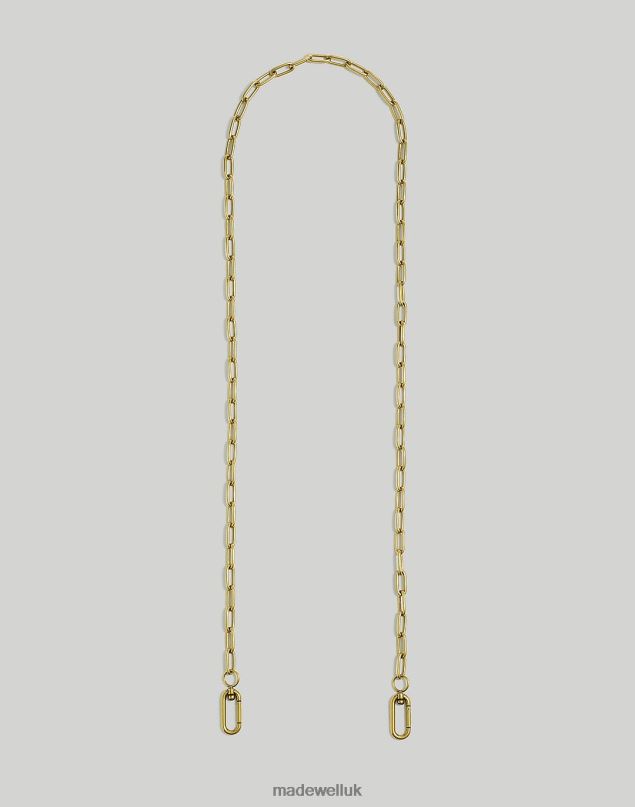 Madewell Women The Crossbody Bag Strap: Thin Chain Edition Accessories Vintage Gold 8P486641