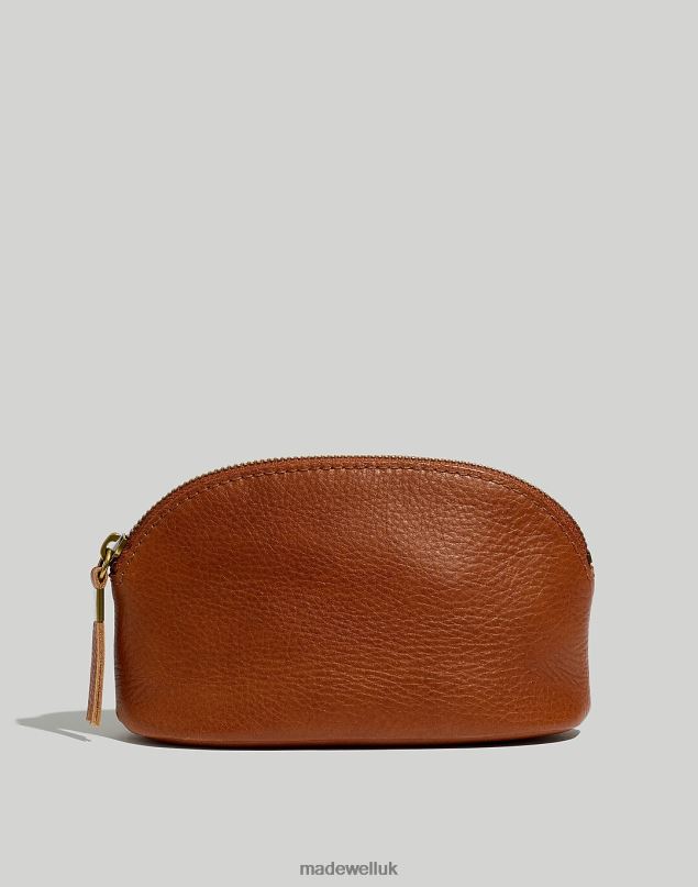 Madewell Women The Makeup Pouch Accessories English Saddle 8P486697