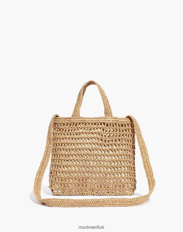 Madewell Women The Transport Crossbody: Straw Edition Accessories Forgotten Landscape 8P486726