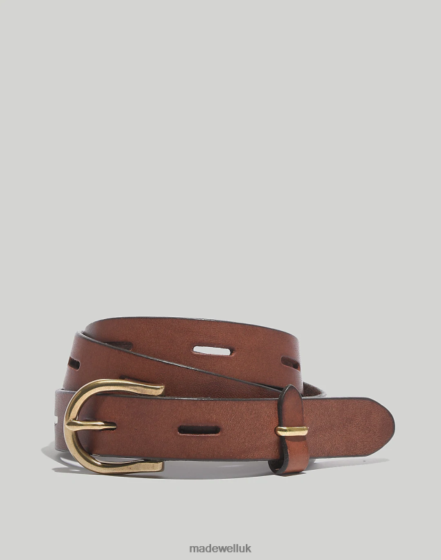 Madewell Women Backcountry Belt Accessories English Saddle 8P486756