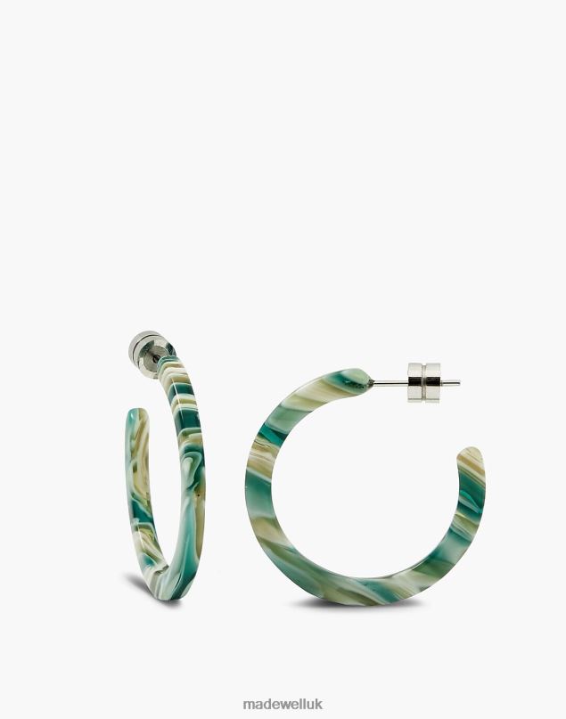 Madewell Women MACHETE Mini + Hoops in Stromanthe Accessories Green Multi 8P4861790