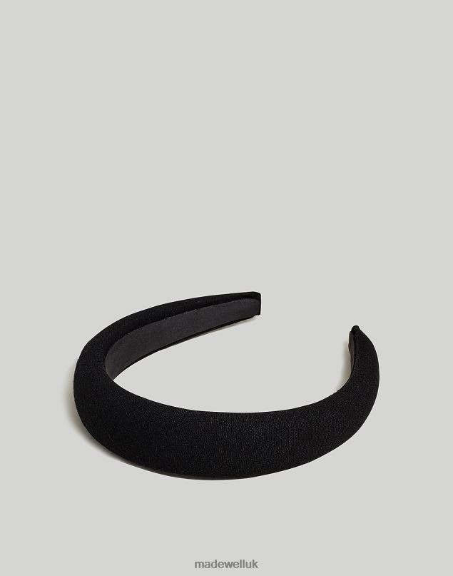 Madewell Women Padded Headband Accessories True Black 8P486785