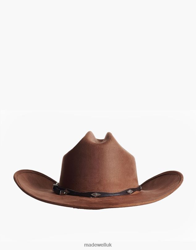 Madewell Women ASN Dolly Western Hat Accessories Brown 8P4861225