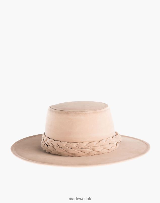 Madewell Women ASN Naked Boater Hat Accessories Nude 8P4861229