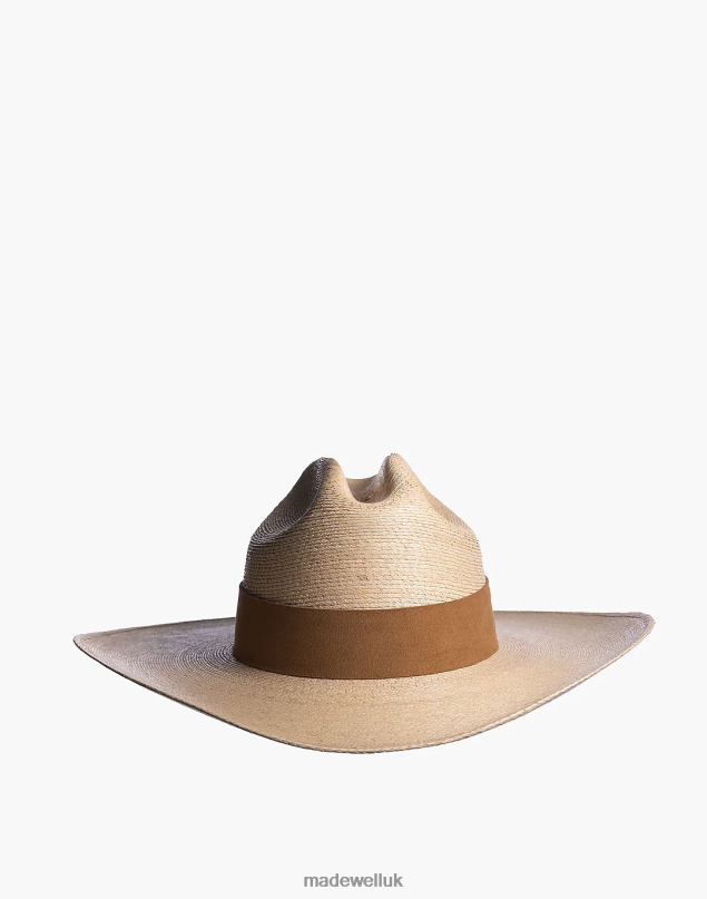 Madewell Women ASN Straw Arizona Wide-Brimmed Hat Accessories Brown 8P4861233
