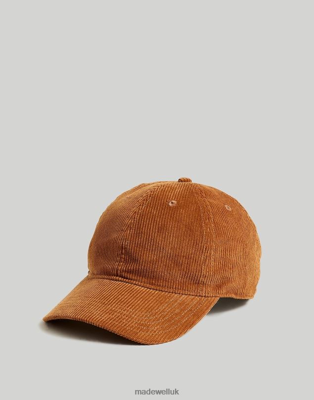 Madewell Women Corduroy Baseball Cap Accessories Fallen Timber 8P486794