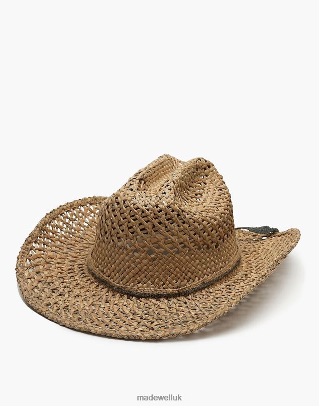 Madewell Women Wyeth Jessica Straw Hat Accessories Natural 8P4862435
