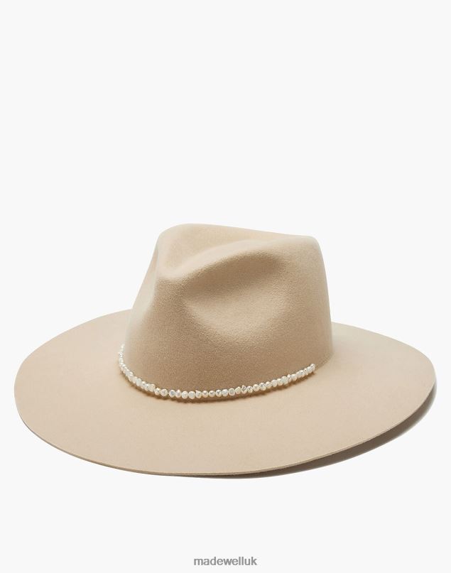 Madewell Women Wyeth Moira Hat Accessories Oatmeal 8P4862427