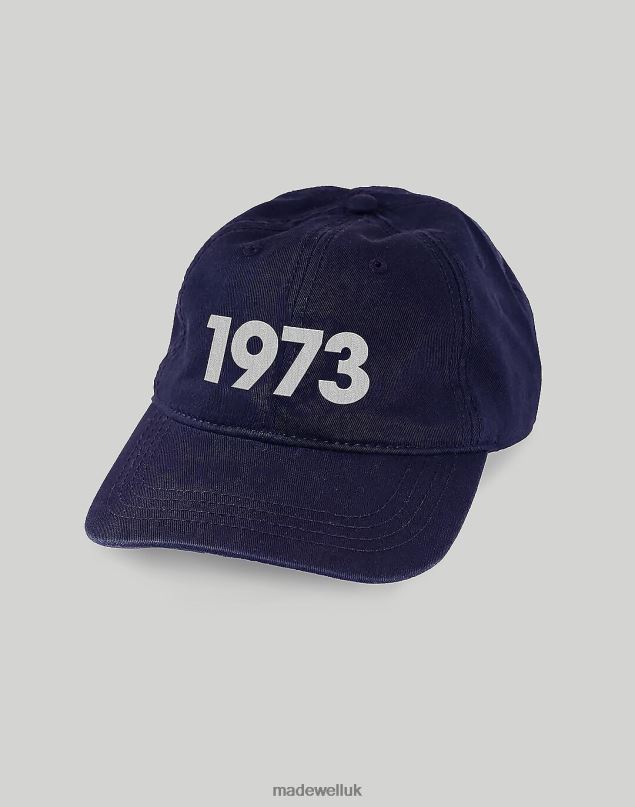 Madewell Women prinkshop x Social Goods 1973 Hat Accessories Navy 8P4862233