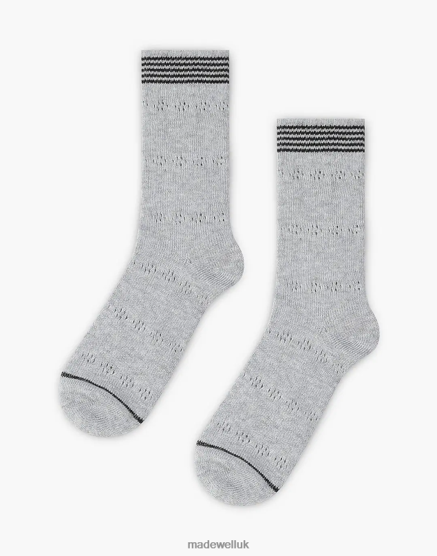 Madewell Women tailored union NANA Socks Accessories Heather Grey 8P4862317
